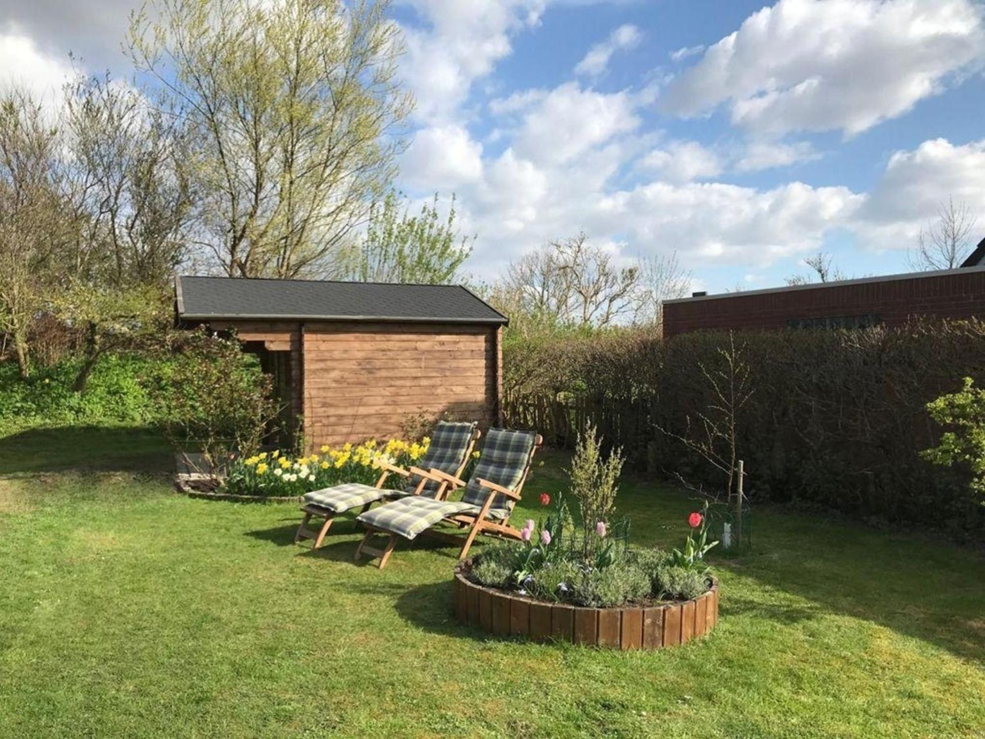 Ferienhaus De Seekobb Direkt An Der Nordsee フリードリッヒシュコオク エクステリア 写真